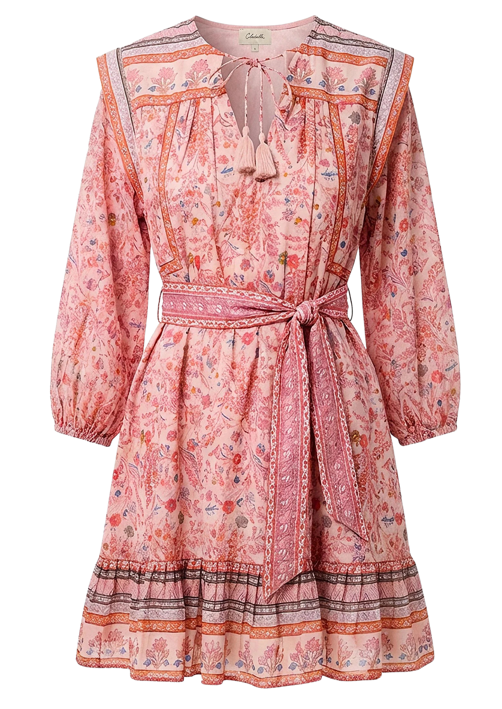 cleobella dresses Cleobella Frieda Mini Dress, Dahlia Print M