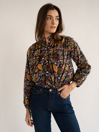 Mille Francesca Top, Star Floral
