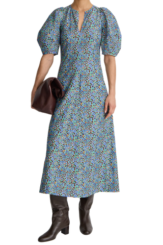 Apiece Apart Sculpted Sabina Maxi, Cloud Cottage Floral