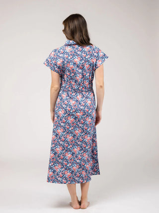 Beau & Ro Lisa Dress, Garden Navy