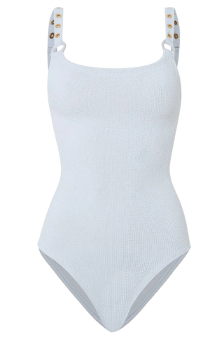 Hunza G Melody Swimsuit, White