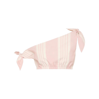 Posse Rosie Tie Top, Pink Stripe