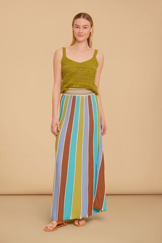 Olivia by Livro Gerty Skirt, Multi Stripes