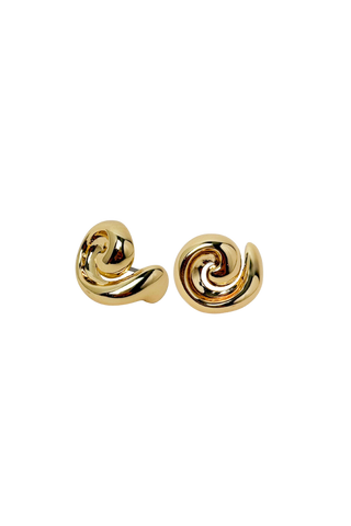 Jenny Bird Gio Earrings, High Polish Gold