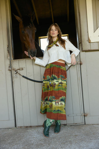 Olivia by Livro Bandana Scarf, Ranching