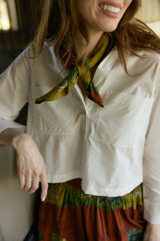 Olivia by Livro Megs Top, White