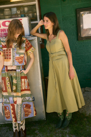 Olivia by Livro Foster Dress, Olive