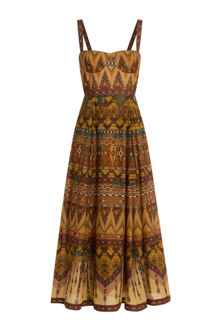 Emporio Sirenuse Valya Desert Dress, Multi 102