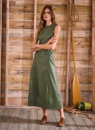 Hunter Bell Sedona Dress, Olive