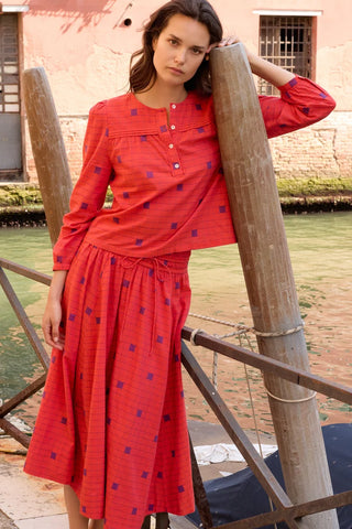 Oliphant Rina Skirt, Samur Red