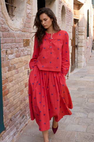 Oliphant Rina Skirt, Samur Red