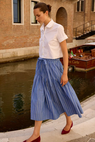 Oliphant Ginny Skirt, Thalia Blue
