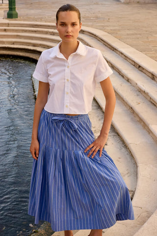 Oliphant Ginny Skirt, Thalia Blue