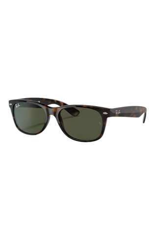 Ray-Ban New Wayfarer Polished Tortoise, G15 Green