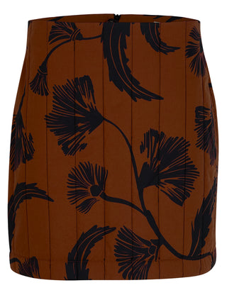 Beyond by Vera Lennon Skirt, Noir Bloom Brown