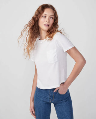 Kule The Wynn Baby Tee, White