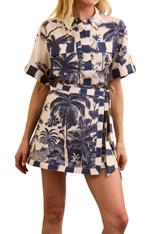 Hunter Bell Bay Skirt, Bermuda Toile