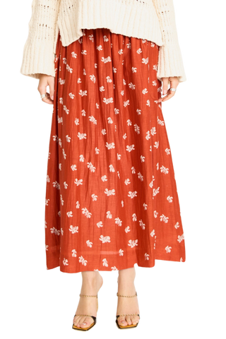 Mirth Verona Skirt, Burnt Iris