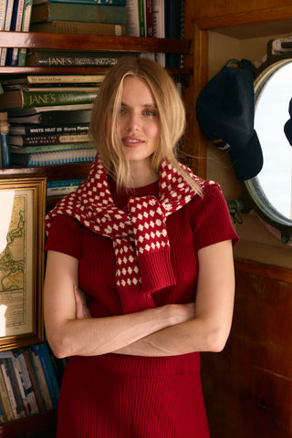OBL Marta Sweater, Crimson
