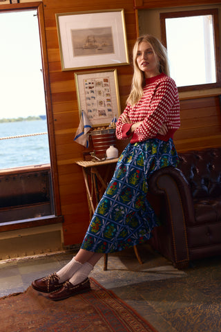 OBL Marta Sweater, Crimson