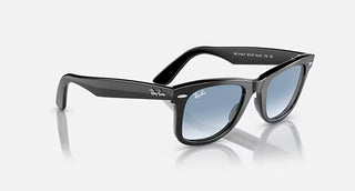 Ray-Ban Sunglasses, Black w Blue