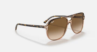 Ray-Ban Bill One Havana Transparent Sunglasses, Clear Gradient