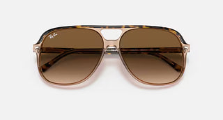 Ray-Ban Bill One Havana Transparent Sunglasses, Clear Gradient