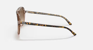 Ray-Ban Bill One Havana Transparent Sunglasses, Clear Gradient