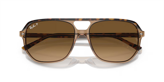 Ray-Ban Bill One Havana Transparent Sunglasses, Brown Gradient