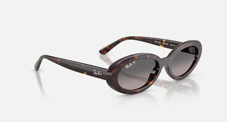 Ray-Ban Havana Sunglasses, Grey Gradient Polar