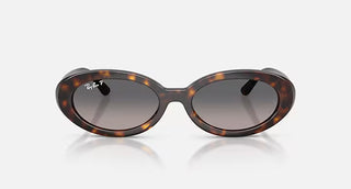 Ray-Ban Havana Sunglasses, Grey Gradient Polar