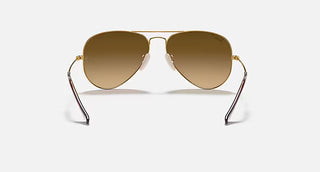 Ray-Ban Large Aviator Sunglasses, Brown Gradient
