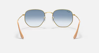 Ray-Ban Hexagonal Sunglasses, Clear Blue