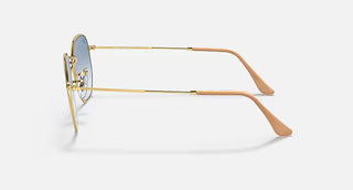 Ray-Ban Hexagonal Sunglasses, Clear Blue