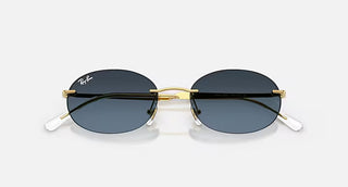 Ray-Ban Arista Sunglasses, Blue Dark Grey