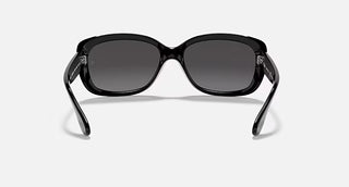 Ray-Ban Jackie Ohh Black Sunglasses, Light Grey Gradient Dark Grey