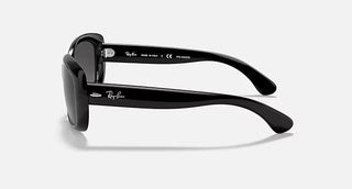Ray-Ban Jackie Ohh Black Sunglasses, Light Grey Gradient Dark Grey