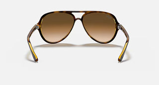 Ray-Ban Cats 5000 Light Havana Sunglasses, Clear Gradient Brown