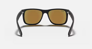 Ray-Ban Justin Sunglasses, Rubber Black Blue