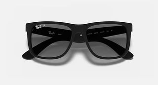 Ray-Ban Justin Sunglasses, Rubber Black Grey