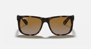Ray-Ban Justin Sunglasses, Rubber Havana Grey
