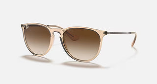 Ray-Ban Erika Sunglasses, Transparent Light Brown