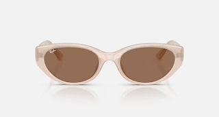 Ray-Ban Opal Beige Sunglasses, Dark Brown