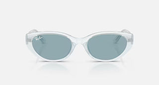 Ray-Ban Transparent Ice Sunglasses, Blue