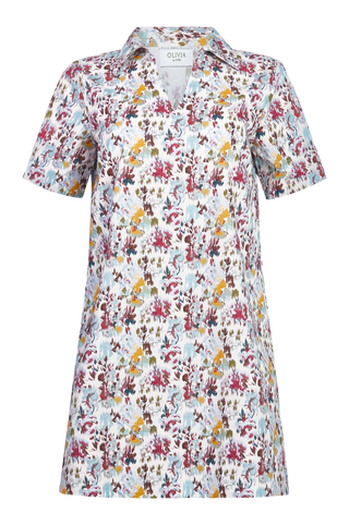 Olivia by Livro Wells Dress, Aqueous Petals