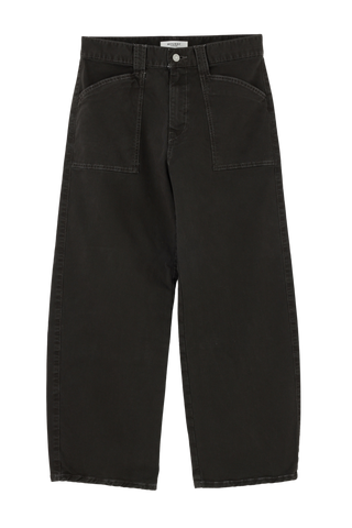 Moussy Vintage Pomonok Gusset Cargo, Light Black