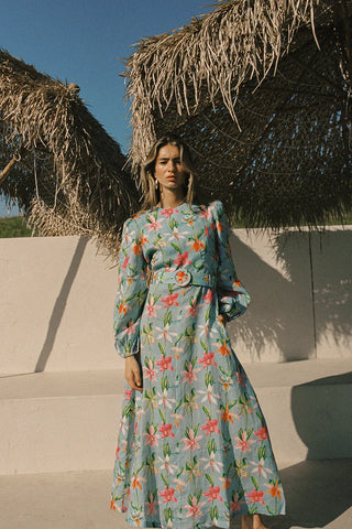 Palm Noosa Melrose Dress, Colourful Orchid