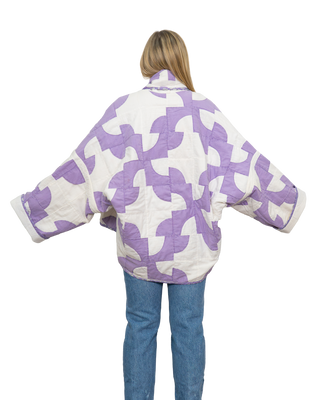 Shappy Coat, Purple Drunkard's Path