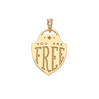 Jane Win Classic Rolo Necklace, Free Shield