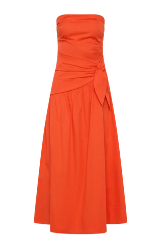 Roame. Rene Tie Dress, Poppy